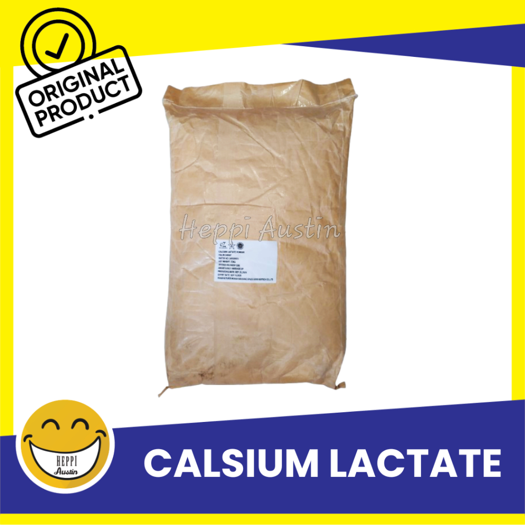 

Kalsium Laktat Calcium Lactate 1KG