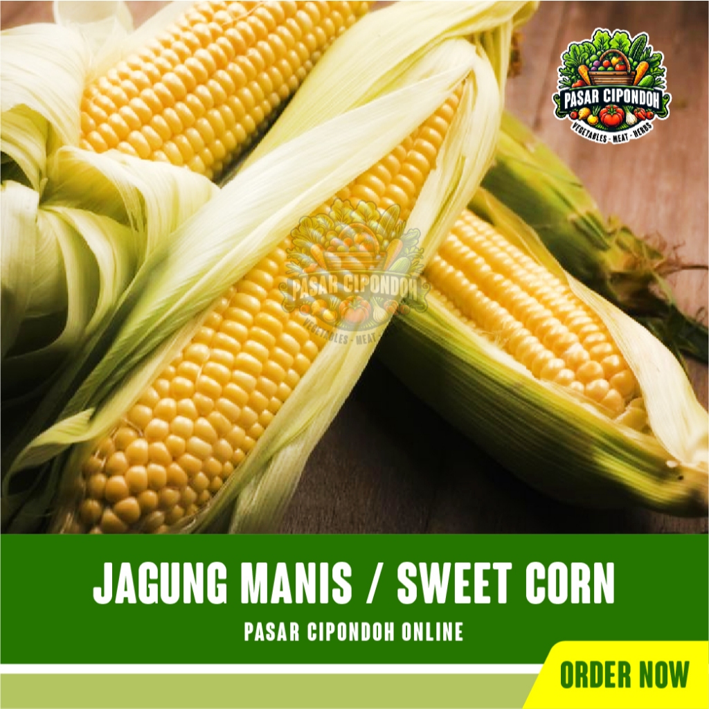 

Jagung Manis Jagung Madu Sayur Segar 1 PCS / Sweet Corn - Pasar Cipondoh Tangerang