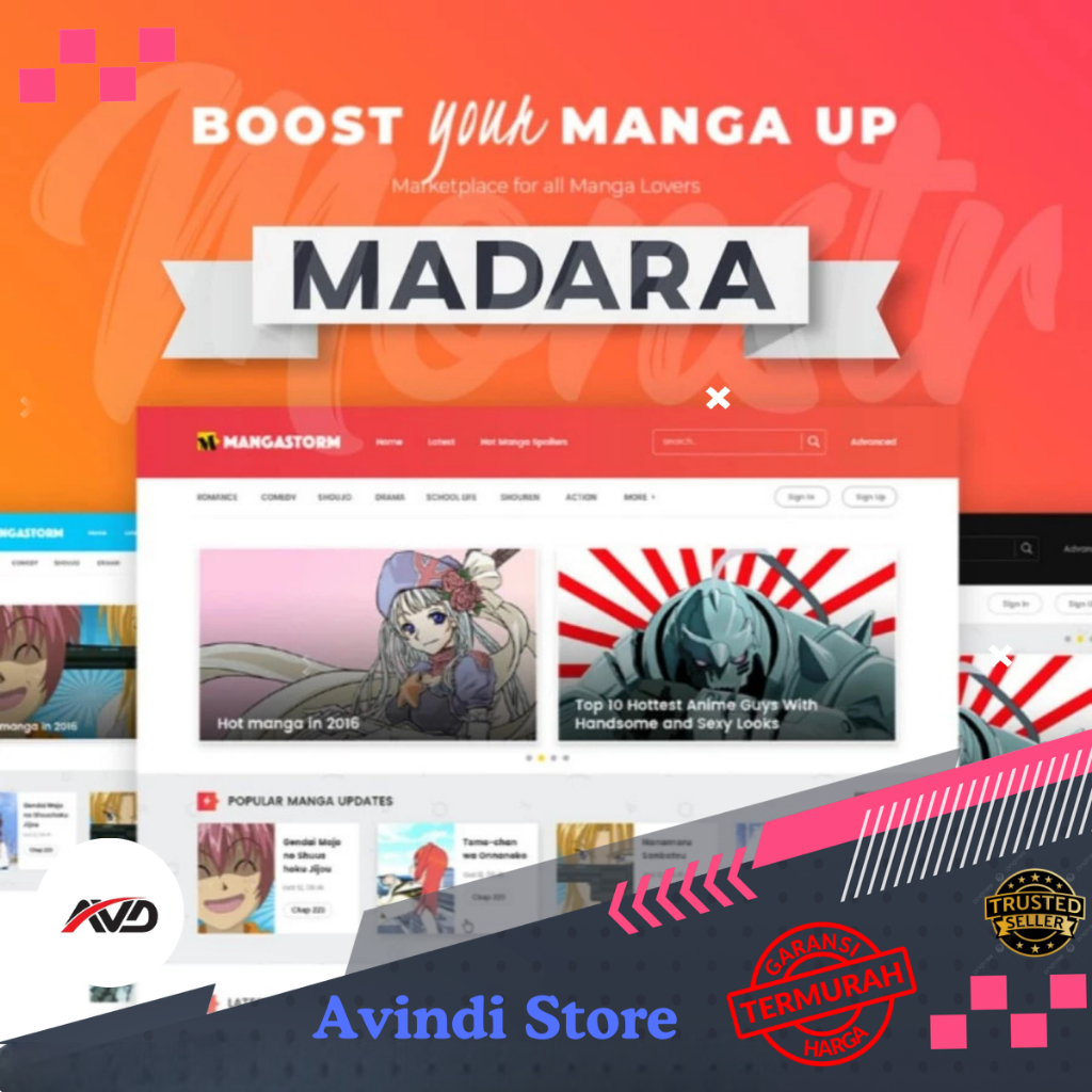 Madara - WordPress Theme for Manga