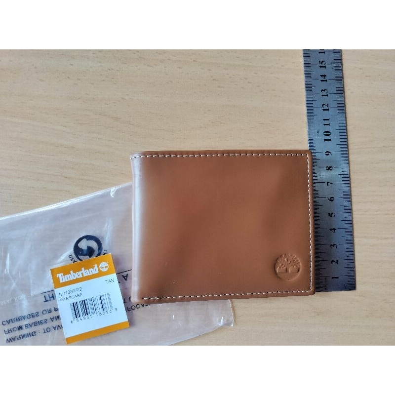 DOMPET ORIGINAL . TIMBERLAND WALLET . TAN D01387/02