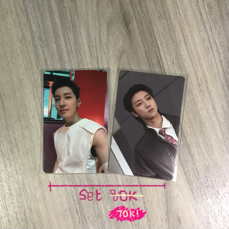 [KPOP] Photocard Fansign Wonwoo+The8 & Blackpink Rose