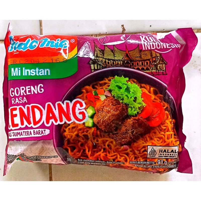 

IndoMie Goreng Rendang