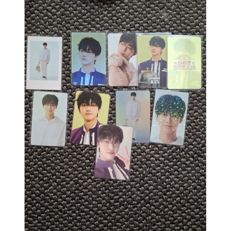 photocard jaemin nct dream season greetings sg22 keycard lenti boneka