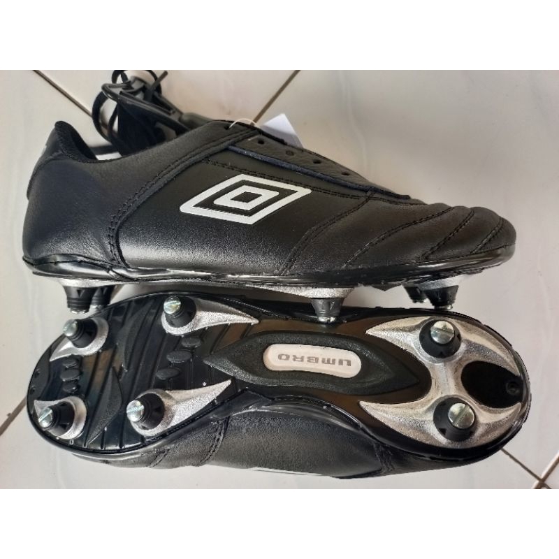 sepatu bola sol besi asli kulit sapi sol sudah jahit full