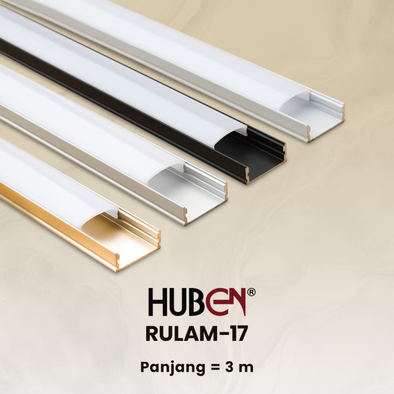Sh3- Rumah Lampu Led 17Mm Huben Rulam - 17