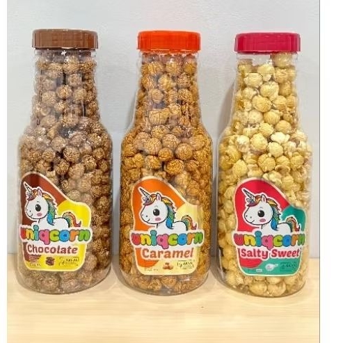 

Naraya Uniqcorn Popcorn Big Ball Berondong Jagung Rasa Coklat Caramel Sweet Salty 260g