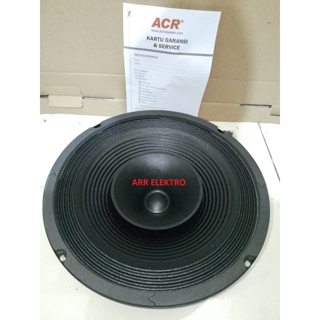 SPEAKER 10 INCH ACR C-1018-HW FULL RANGE 10" Original ACR