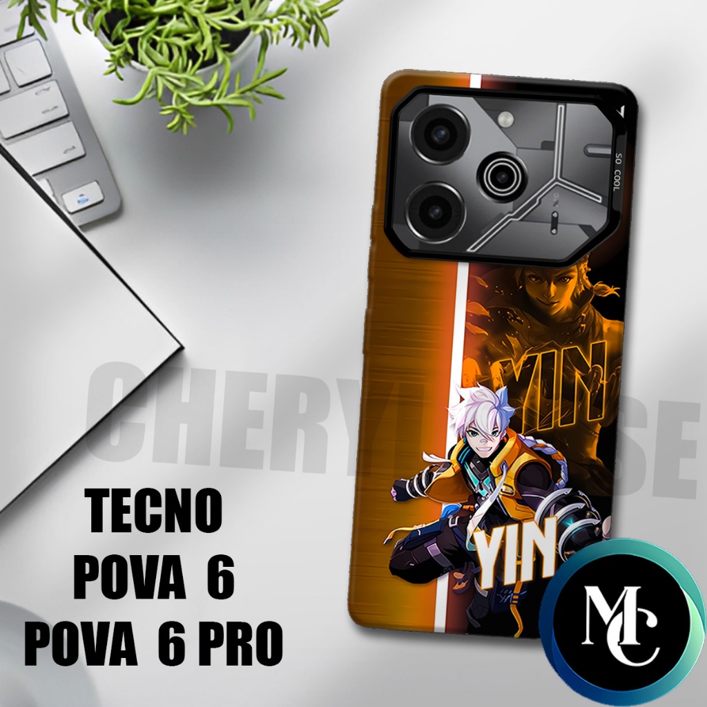 CC31/ case Hand phone Tecno Pova 6 dan Tecno Pova 6 pro/Motif game/casing Tecno Pova 6/kesing Tecno 