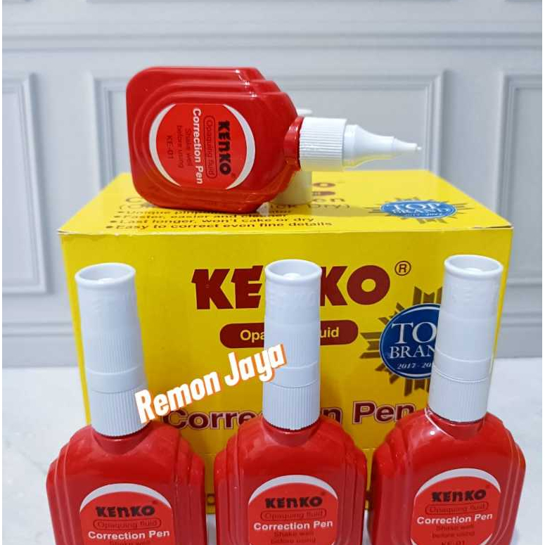 

TIP EX KENKO KE-01/ CORRECTION PEN KENKO KE-01 DIJUAL PER 3 / 6 PCS