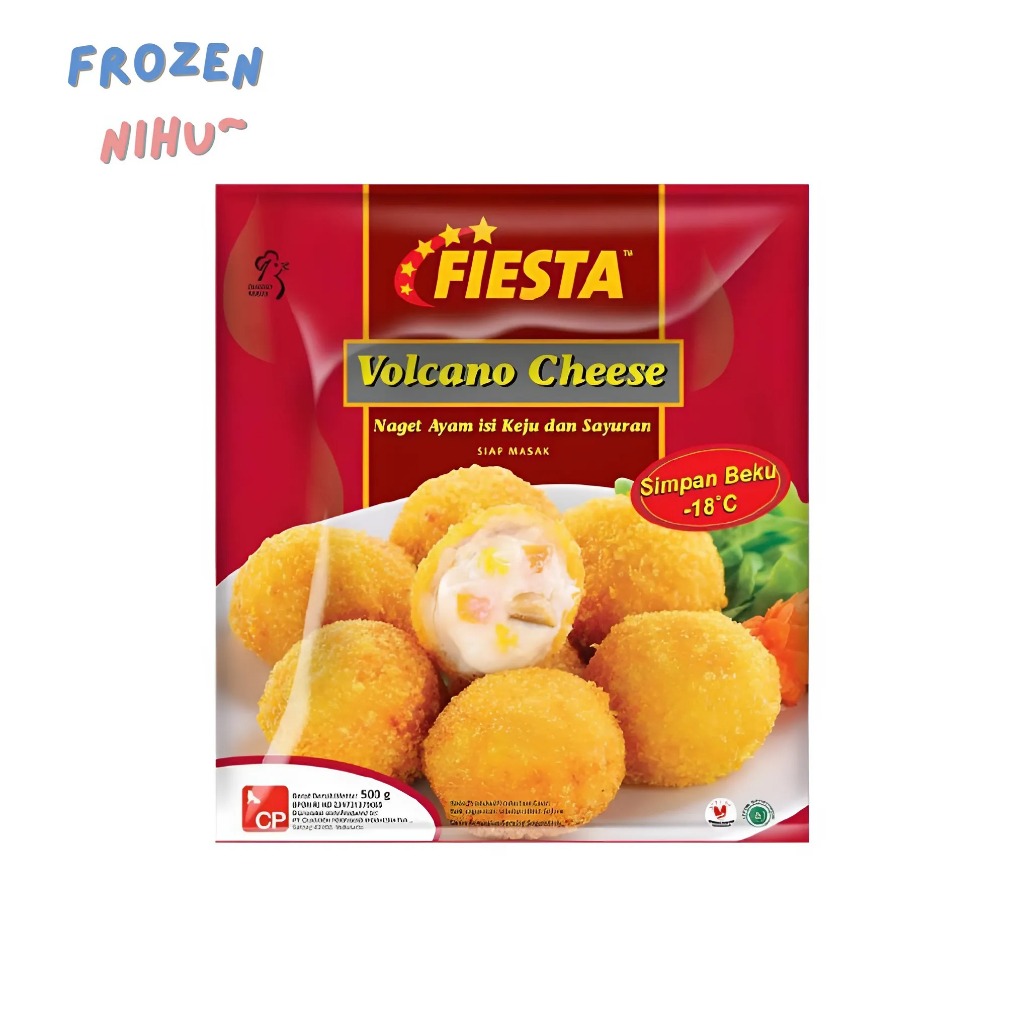 

Fiesta Volcano Cheese 500 gr - Frozen Nihu