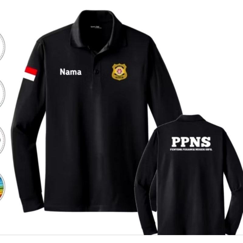 Kaos PPNS penyidik kaos kerah PPNS penyidik kaos polo PPNS penyidik polo shirt PPNS penyidik baju PP