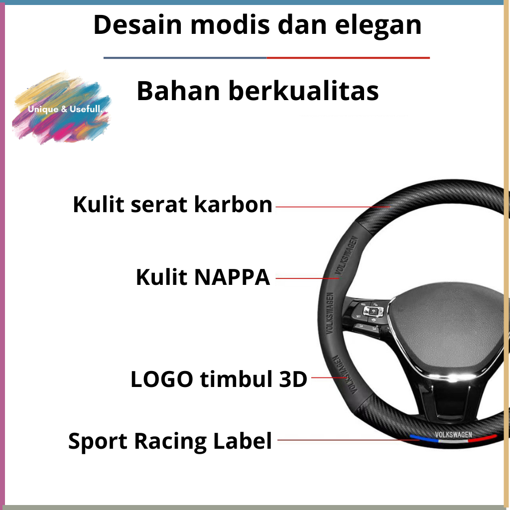 Tahan Lama Cover Stir Mobil Sarung Stir Truffle Mobil Sarung Setir Cover Stir Mobil Avanza Cover