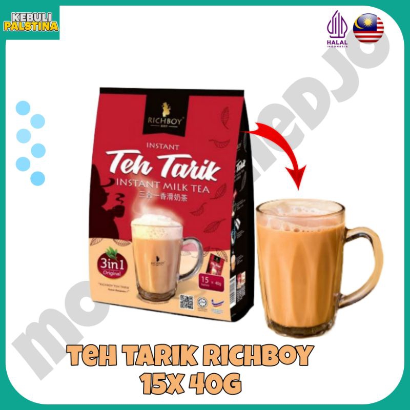 

TEH TARIK ASLI MERK RICHBOY ISI 15X PCS EXP 1/3/2026