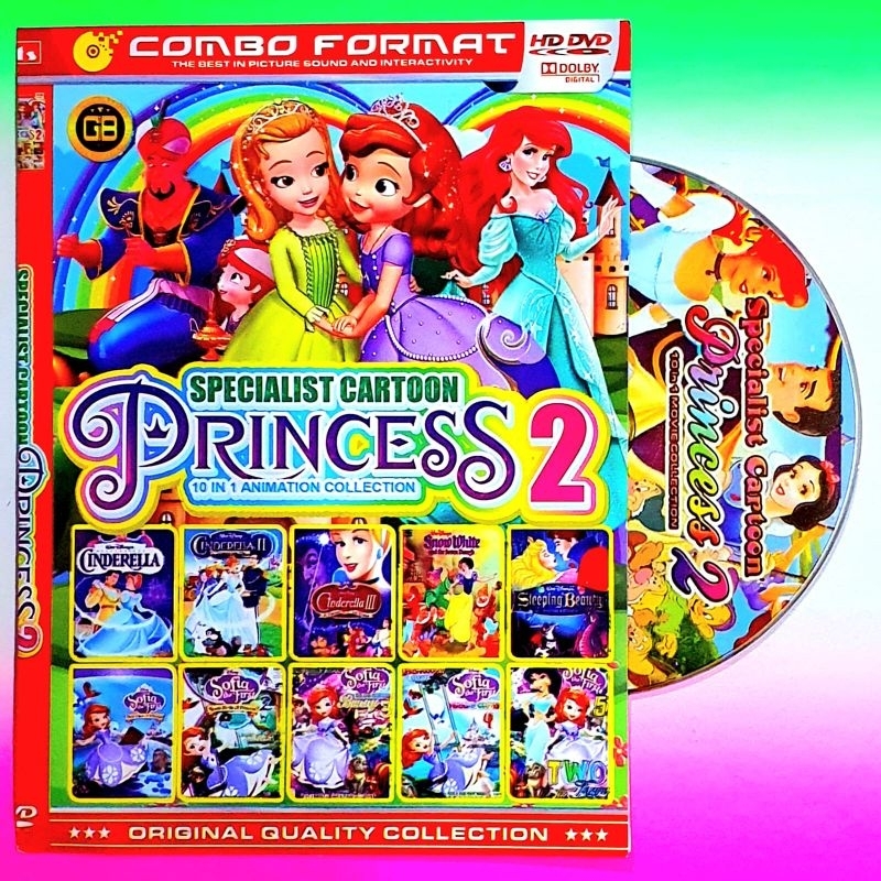 TERBARU DVD Koleksi Princess BARBIE Anak-anak Perempuan Terlaris - Barbie mermaid Terlengkap - Kolek