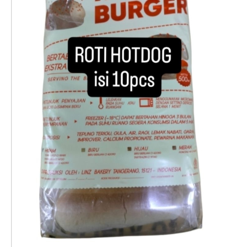 

ROTI HOTDOG EKONOMIS isi 10pcs