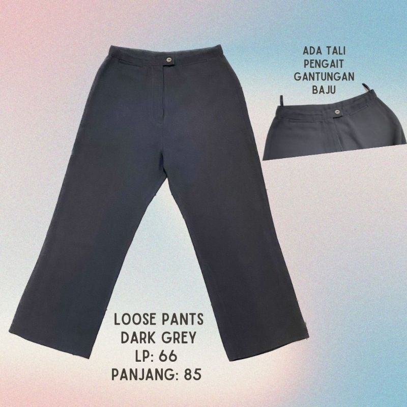 [PRELOVED] Loose Pants Semi Kulot