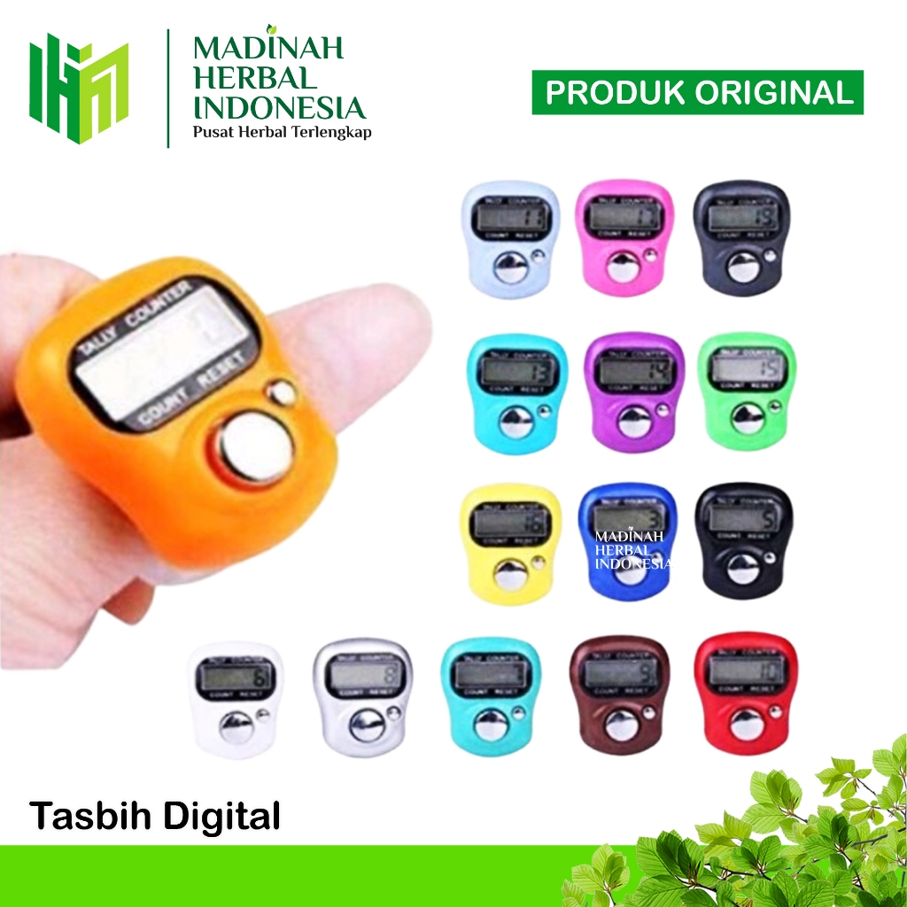 Tasbih Cincin Digital 1pcs - Alat Dzikir Digital