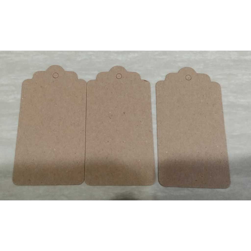 

Hangtag Kraft Polos Coklat Jual PerPcs