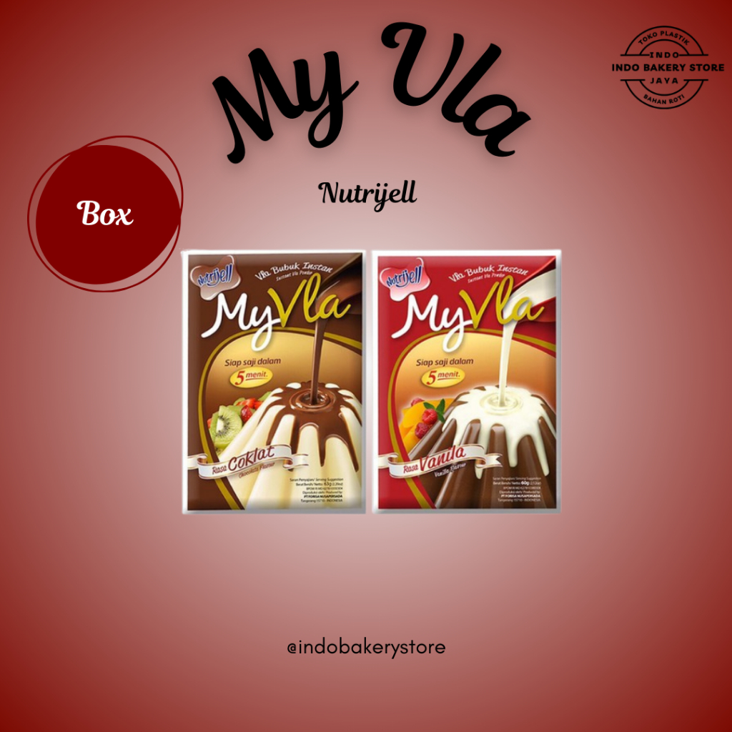

FORISA Nutrijell My Vla Bubuk Instan Coklat & Vanilla | BACA DESKRIPSI