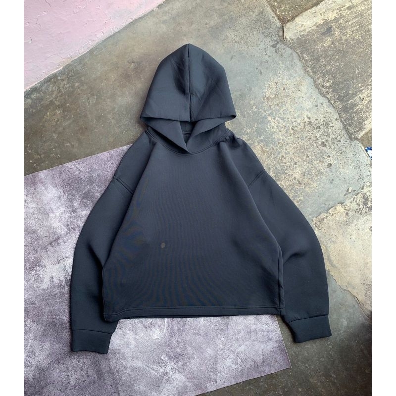 Hoodie UNIQLO Sweet Dry Semi Crop