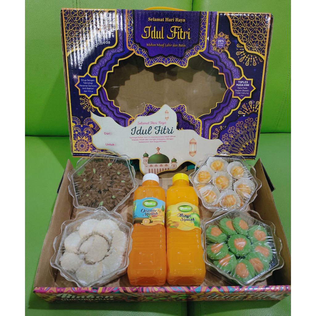 

BINBON DOUBLE SQUASH / HAMPERS LEBARAN / PAKET SIRUP