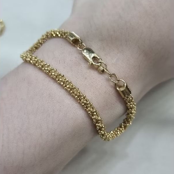 Gelang Rantai Mas Malaysia 916 Emas Asli Import 22K