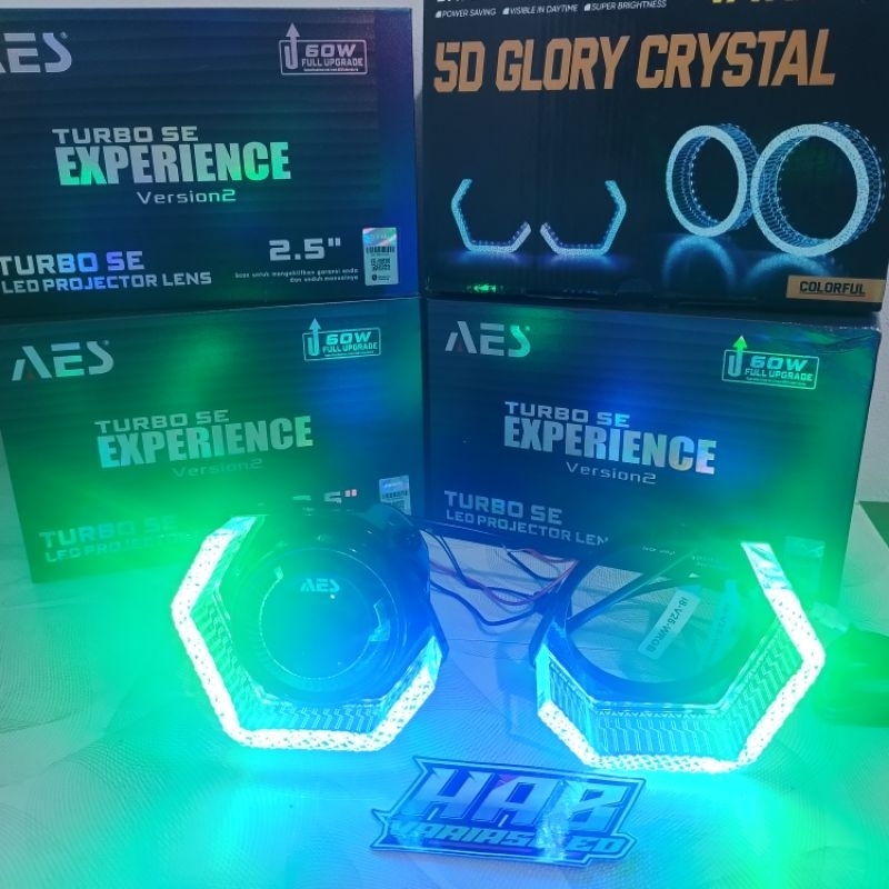 Shroud Projie Matrix 2.5inc 3inc 5D Glory Crystal Casing Shroud V RGB
