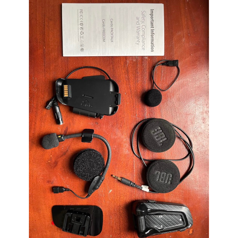 Packtalk Black Fullset like new