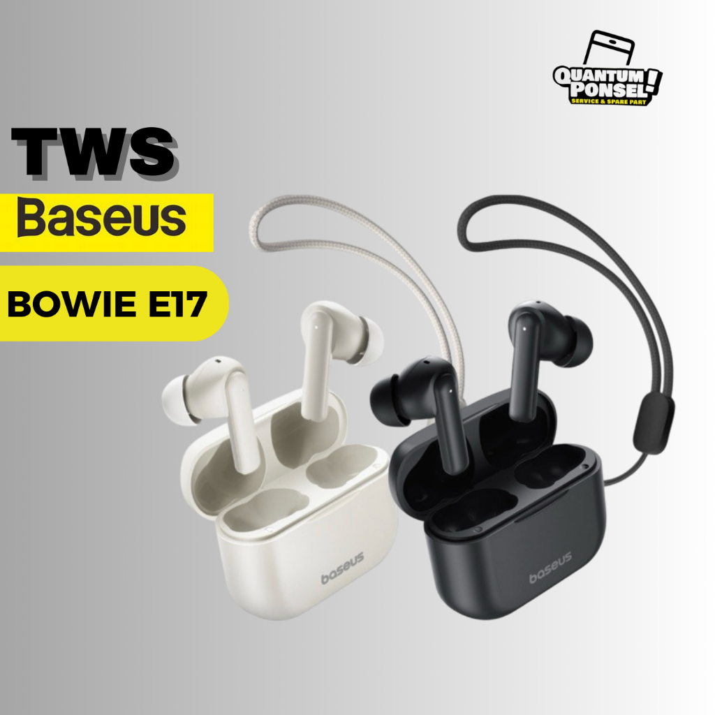 BASEUS Headset Bluetooth / TWS BOWIE E17 True wirelles Earphone ORIGINAL