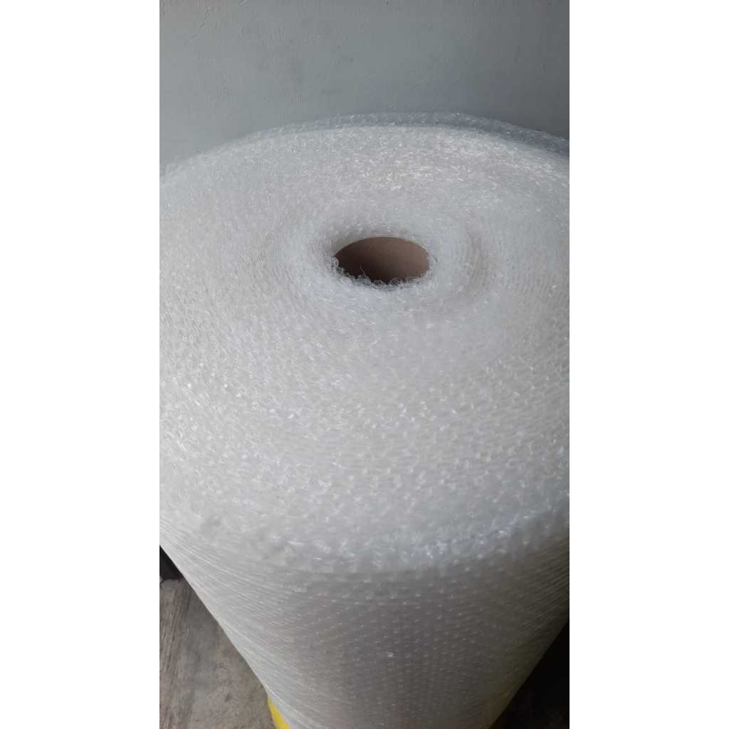 

Bubble wrap roll 125 cm x 50 m tebal Bening/Hitam berat 2,4kg - 3kg