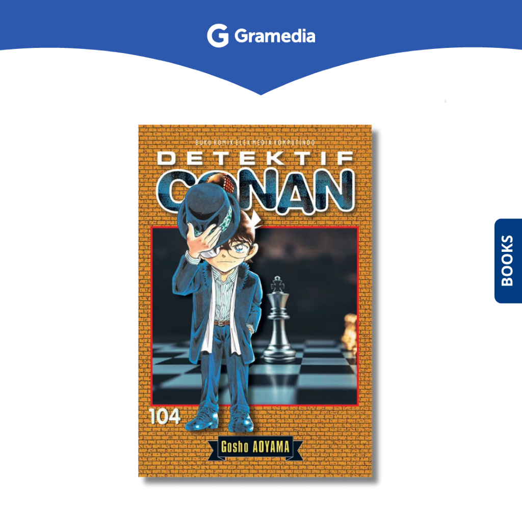 Gramedia Surabaya - Detektif Conan 104