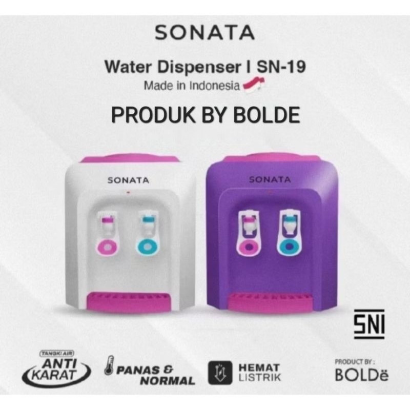 Bolde sonata dispenser air hot & normal/dispenser air sonata by bolde