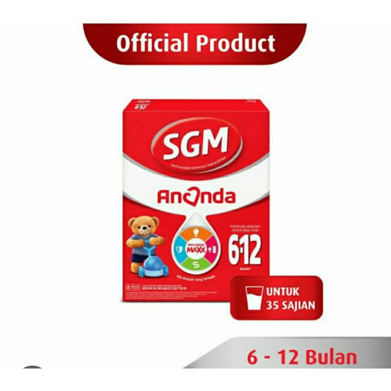 susu SGM 6-12 Bulan