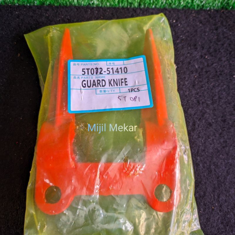 KUKU MACAN/KNIFEGUARD,KUBOTA,DC 35 ,DC70,DC60