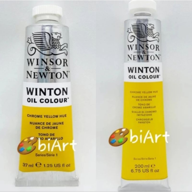 

Cat Minyak Winton Oil Colour 200ml / 37ml Chrome Yellow Hue Winsor & Newton