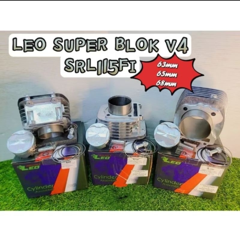 Blok seher bore up 4 klep jupiter z1 leo racing.