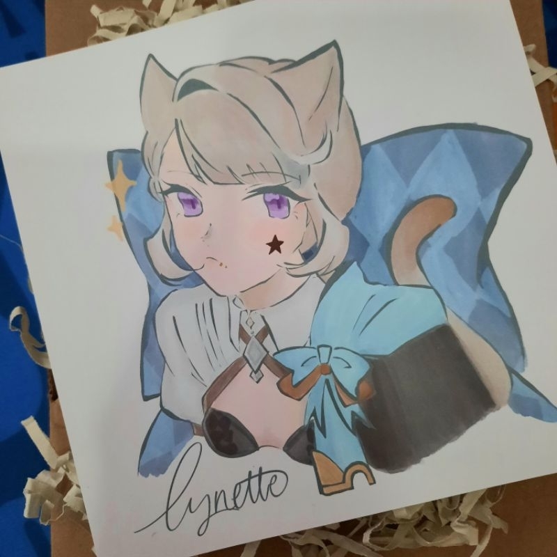 [FANMERCH] Genshin Lynette Artprint