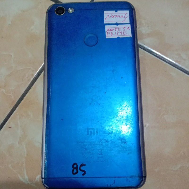 Redmi Note 5a normal minus lcd pecah