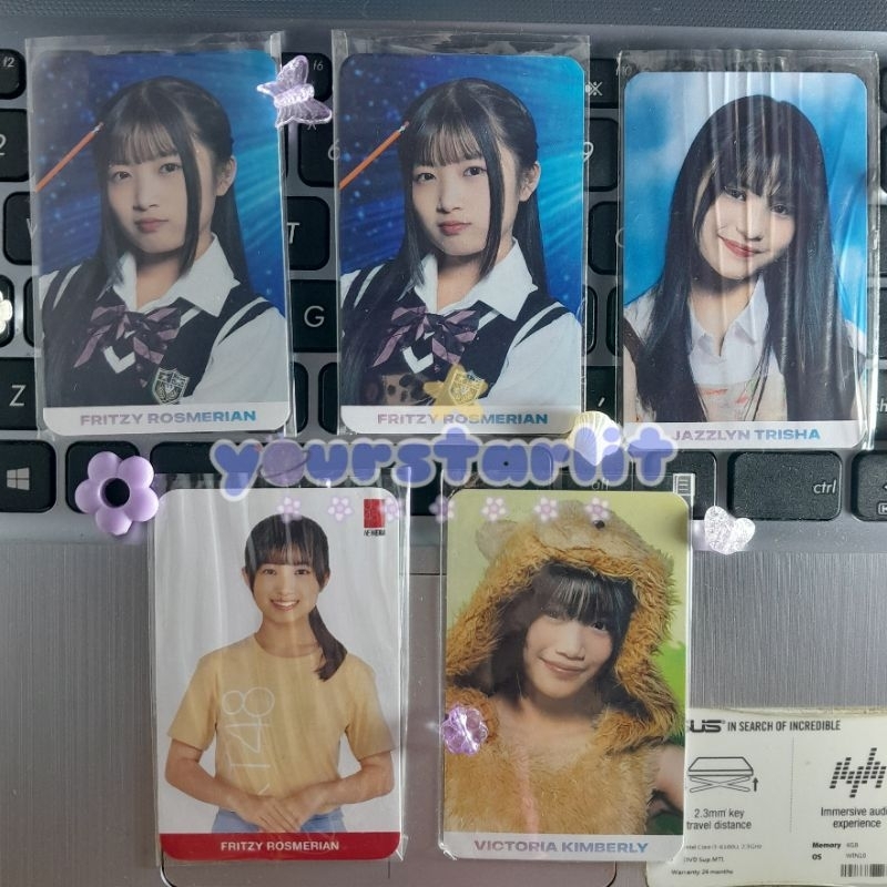 [OFFICIAL] PC Photocard Fritzy Jazzlyn Victoria JKT48 PERSONAL MEET & GREET FESTIVAL ROAD TO SOUSENK