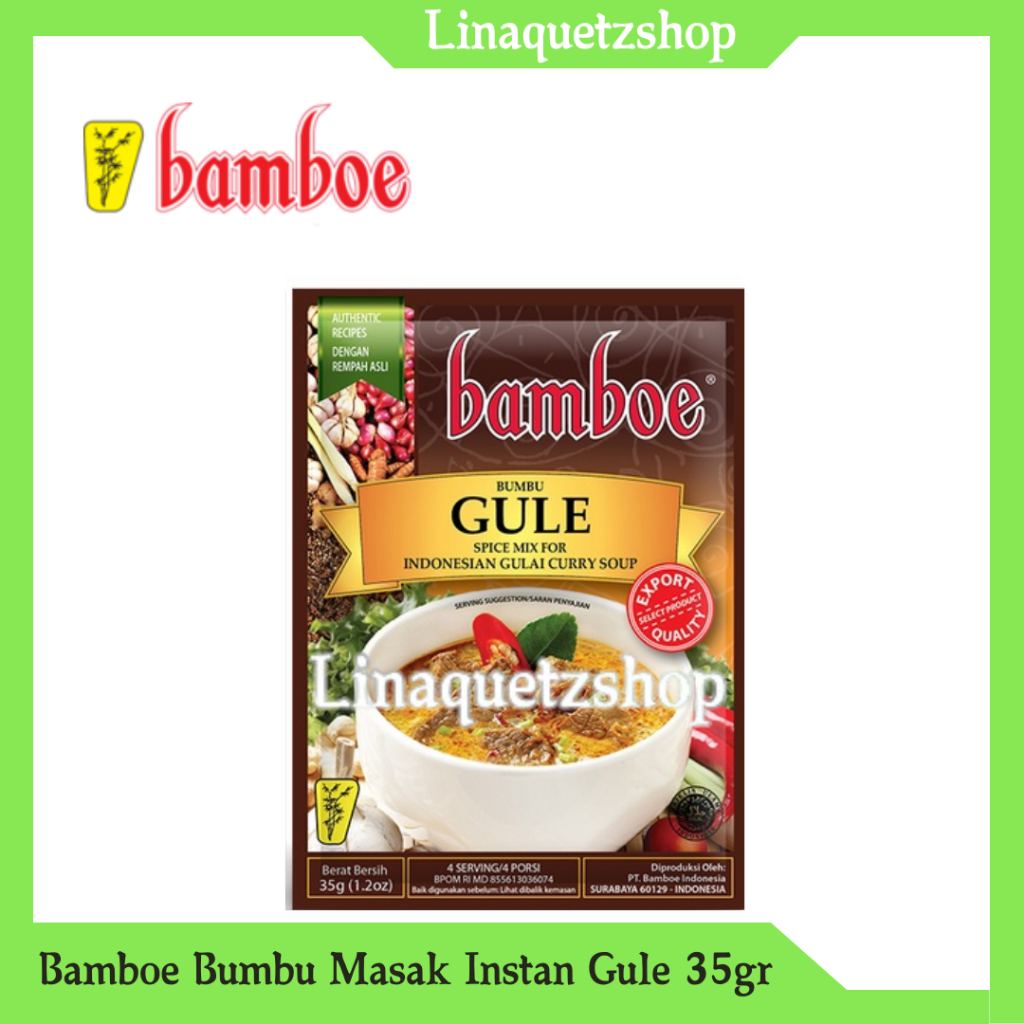 

BAMBOE Bumbu Masak Instan Gule 35gr