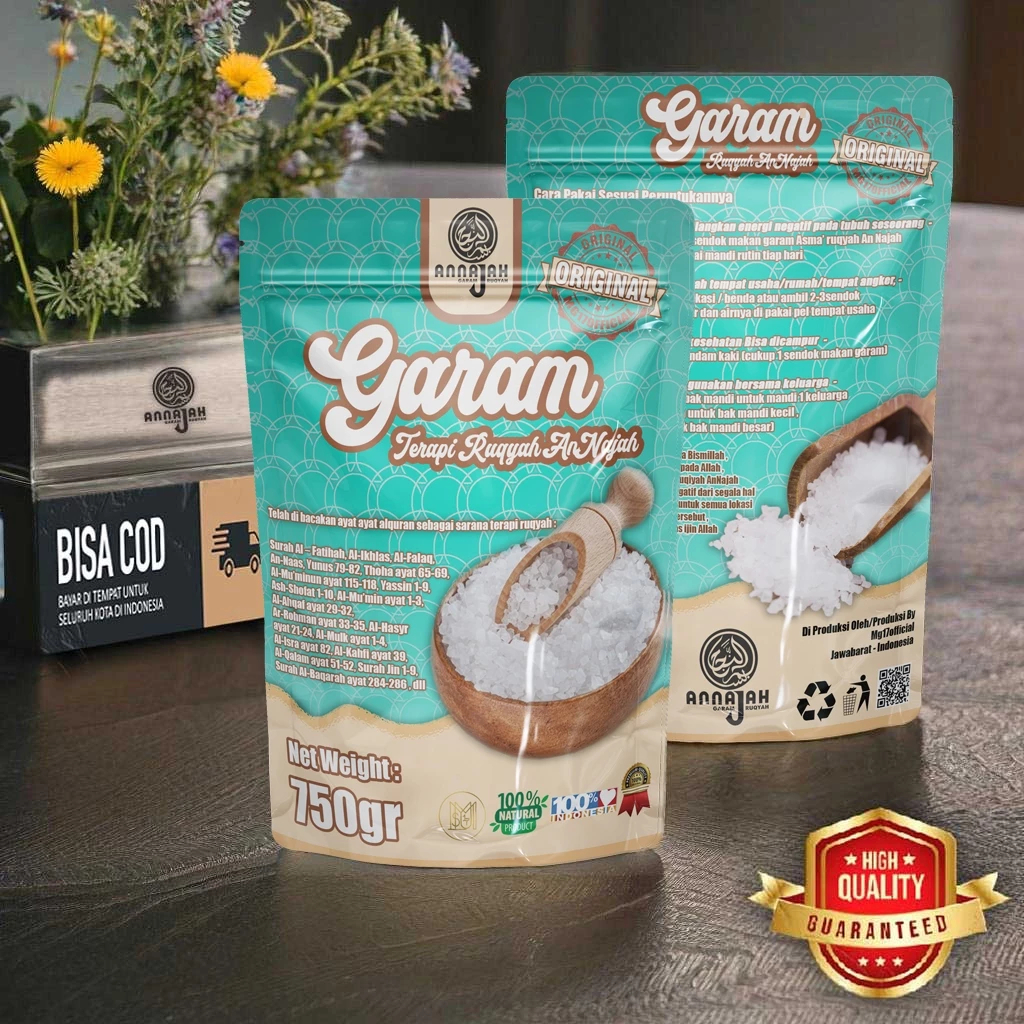 

DISKON!!! Garam Ruqyah AnNajah 250 gr - 500 GR Terapi Kesehatan Meruqyah Anak Yg Sulit Di Atur/Bandel, Mentralisir Rumah/Tempat Usaha dll | Viral Paling Dicari