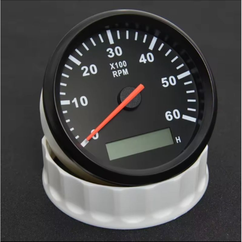 RPM / Tachometer Mesin Diesel | Indikator Putaran Mesin Diesel (0-60) | Tachometer Diesel | RPM Dies