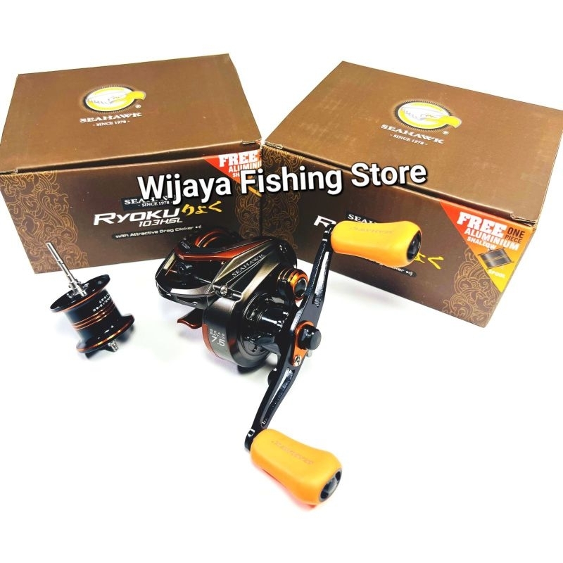 Reel Pancing BC Seahawk Ryoku 103 HSL DOUBLE SPOOL