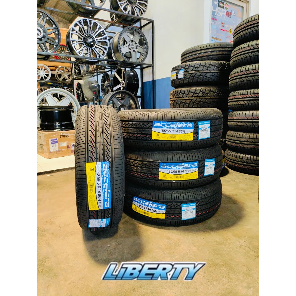 Ban Mobil Agya Ring 14 185/65 Merek ACCELERA ECO PLUSH 185 65 R14 Ban Mobil Murah Surabaya