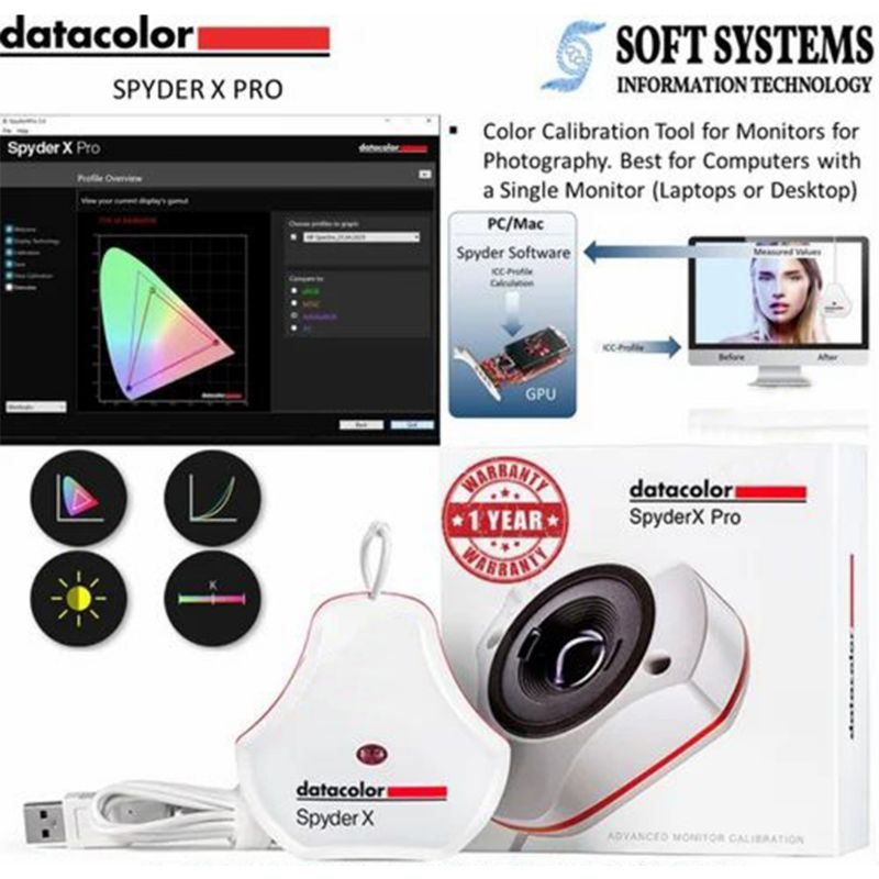 Datacolor Spyder X Pro - Monitor Calibration