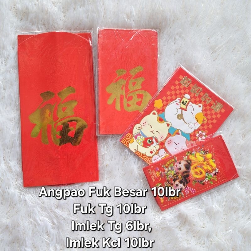 

Amplop Angpao/Angpau Shee/Fuk/Sho/Imlek