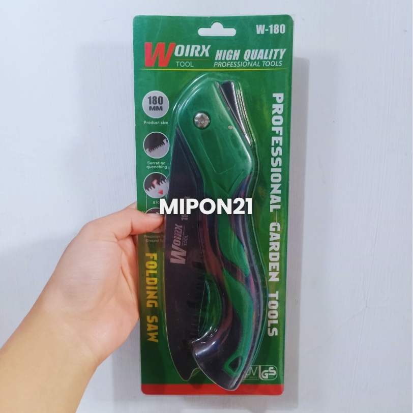 Gergaji Kayu Lipat Bahan Baja Portable