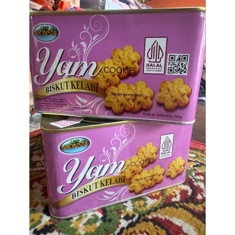 

Yam Cookies Keladi Kaleng 700gr Pengiriman Bukittinggi
