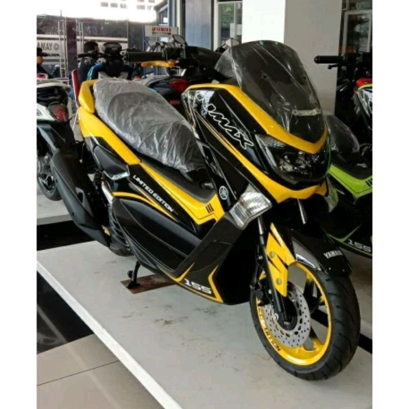 decal nmax old motip simple gratis ganti warna+ tulisan