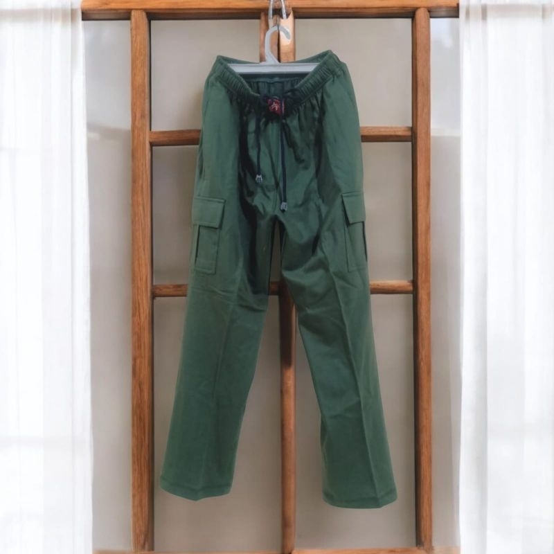 Celana Training Unisex Uncle West / Khusus Warna Hijau Army